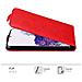 Custodia Compatibile Con Samsung Galaxy S20 Plus In Rosso Mela - Coperchio Protettivo In Design Flip Con Chiusura Magnetica - Foto miniatura 4