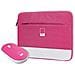 Bundle PC Sleeve fino a 15.6'' + Mouse Colore Rosa - Foto miniatura 2