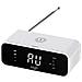 Radiosveglia Con Caricabatterie Wireless E Fm - Foto miniatura 1