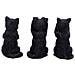 Nemesis Now - Three Wise Felines 8.5cm - Foto miniatura 3