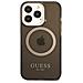 Cover Per Iphone 14 Pro Max Tpu Gold Outline, Nero - Foto miniatura 1