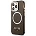 Cover Per Iphone 14 Pro Max Tpu Gold Outline, Nero - Foto miniatura 2