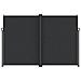 Tenda da Sole Laterale Retrattile Nera 220x1200 cm - Foto miniatura 3