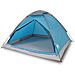 Tenda Da Campeggio A Cupola Per 4 Persone Blu Impermeabile - Foto miniatura 1