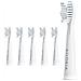 Flash Travel Set Di 6 Testine Di Ricambio Per Spazzole - Foto miniatura 1