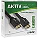 Cavo DisplayPort Attivo maschio / maschio, 1m, 4K2K, UHD, FullHD, dorato - Foto miniatura 3