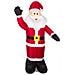 Babbo Natale Gonfiabile Con Led. - Foto miniatura 1