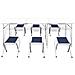 Lusso Casadino -  Set Tavolo Da Campeggio Pieghevole 6 Sedie Regolabili 180x60 Cm - Foto miniatura 4