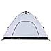 Tenda 4 Persone Bianca in Tessuto Oscurante a Rilascio Rapido - Foto miniatura 8