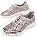 Sneakers Purapier Reyza Argento Argento Pelle Naturale - Foto miniatura 1