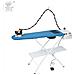 EOLO Asse da Stiro Professionale AS07 V6 Piano Riscaldato Aspirante 112x42 cm Stabile Richiudibile Caldaia a Risparmio Energetico Ferro Professionale Altezza Regolabile - Foto miniatura 1