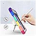 Custodia Per Ipad Pro 11” 2021 3/2 Gen Con Supporto Girevole E Alloggiamento Per Stilo Colorata - Foto miniatura 4