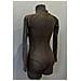 Body Da Donna Nero Confortevole In Nylon E Spandex, Taglia S - Foto miniatura 3