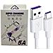Cavo Di Ricarica Rapida Usb Type-c 5a, Cavo Tpe Compatibile Con Huawei, Samsung, Apple 1,5 M - Foto miniatura 4