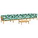 Set Divano Pallet Giardino 5pz con Cuscini Massello Acacia - Foto miniatura 1