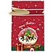 Sacchetti Di Natale Per Dolci Design Palla Di Vetro 12x17cm (confezione Da 50) - Confezione Regalo Festiva - Foto miniatura 3