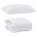 Piumone per tutte le stagioni 2 pcs Bianco 140 x 220 cm - Foto miniatura 1