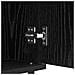 Credenza 2 pcs Rovere Nero 40 x 35 x 70 cm - Foto miniatura 9