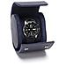 Custodia Portatile E Impermeabile In Pu Con Motivo Litchi Blu Profondo Per Orologi, Compatibile Con Casio - Foto miniatura 1