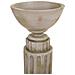 Fioriera A Colonna In Magnesio 42x42x104h - Foto miniatura 2