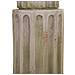 Fioriera A Colonna In Magnesio 42x42x104h - Foto miniatura 3