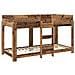 Letto a Castello per Bambini Legno vecchio 100 x 200 cm - Foto miniatura 4