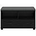 Panca per ingresso con cuscino Rovere Nero 80 x 38 x 46 cm - Foto miniatura 6