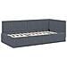 Struttura Letto Angolare con Materasso 2 pcs Grigio Velluto - Foto miniatura 5