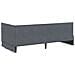 Struttura Letto Angolare con Materasso 2 pcs Grigio Velluto - Foto miniatura 9