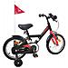 Bicicletta per Bambini 16 Pollici per bambini di 4-6 anni Nero - Foto miniatura 3