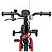 Bicicletta per Bambini 16 Pollici per bambini di 4-6 anni Nero - Foto miniatura 5