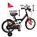 Bicicletta per Bambini 16 Pollici per bambini di 4-6 anni Nero - Foto miniatura 7