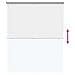 Voletta a rullo con protezione UV Bianco 160 x 230 cm - Foto miniatura 8