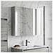 Mobiletto per specchio da bagno Grigio Sonoma - Foto miniatura 4