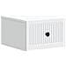 Mobiletto da notte a muro con cassetto Bianco 33 x 34,5 x 20 cm - Foto miniatura 1