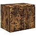 Set di Armadi da Bagno 5 pcs Rovere Fumo Legno ingegnerizzato - Foto miniatura 6
