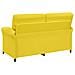 Set di divani 2 pz Giallo Chiaro Tessuto - Foto miniatura 7