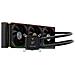 Sistema di raffreddamento a liquido AIO da 360 mm, 3 ventole Prism 7 ARGB PWM da 120 mm, 1800 RPM, display digitale, USB 2.0. - Foto miniatura 1