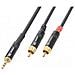 Cavo Computer Casse O Mixer 6 Mt. Jack Rca Art. 177039 - Foto miniatura 2
