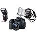 Eos 70d + Canon Ef-s 18-55mm F / 3.5-5.6 Is Stm + Borsa Fotografica Professionale + Flash - Foto miniatura 1
