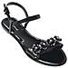 Sandali Donna Fiore 38 Nero - Foto miniatura 1