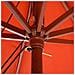 Ombrellone Da Giardino Rosso Mattone On Palo In Legno 270cm Toscana Ii - Foto miniatura 29