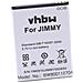 Li-ion Batteria 1400mah (3.7v) Per Cellulari E Smartphone Wiko Jimmy Sostituisce S4300ae. - Foto miniatura 2
