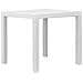Set Pranzo Da Giardino 5 Pz In Plastica Stile Rattan Bianco - Foto miniatura 4