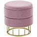 Pouf Contenitore Rosa Elgin - Foto miniatura 1