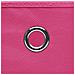 Scatole Portaoggetti con Coperchi 4pz Rosa 32x32x32 cm Tessuto - Foto miniatura 3