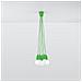 Sollux Sl. 0583 - Lampada A Sospensione Diego 5, Moderna Luce Led Verde Per Soggiorno, Camera Da Letto, Corridoio, Ufficio, Attacco E27, Colore: Verde - Foto miniatura 11