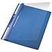 Raccoglitore di presentazione - 80 mm Binder Capacity - A4 - 210 mm Larghezza x 297 mm Lunghezza Dimensione Foglio - 250 Capacità Fogli - Cloruro di polivinile (PVC) - Blu, Chiaro - Foto miniatura 1