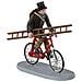 Travelling Chimney Sweep Lemax Decorazione Natale Multicolore - Foto miniatura 1