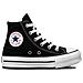 Scarpe Chuck Taylor All Star Eva Lift Platform Hi Taglia 34 Codice 372859c Nero - Foto miniatura 1